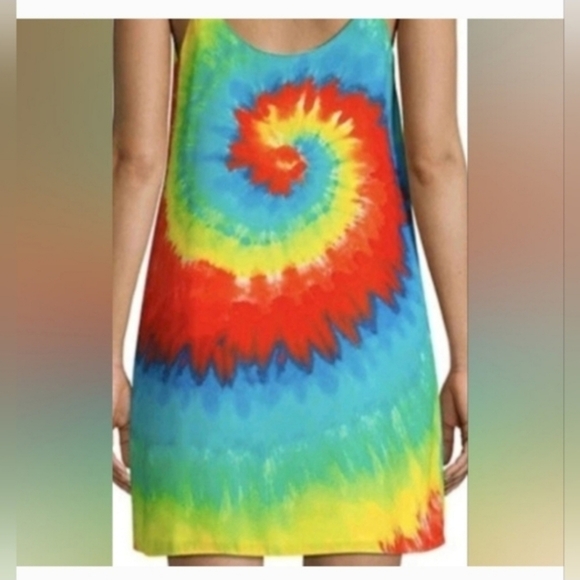 Alice + Olivia emmie tie dye mini dress SIZE Small NWT - Picture 11 of 13